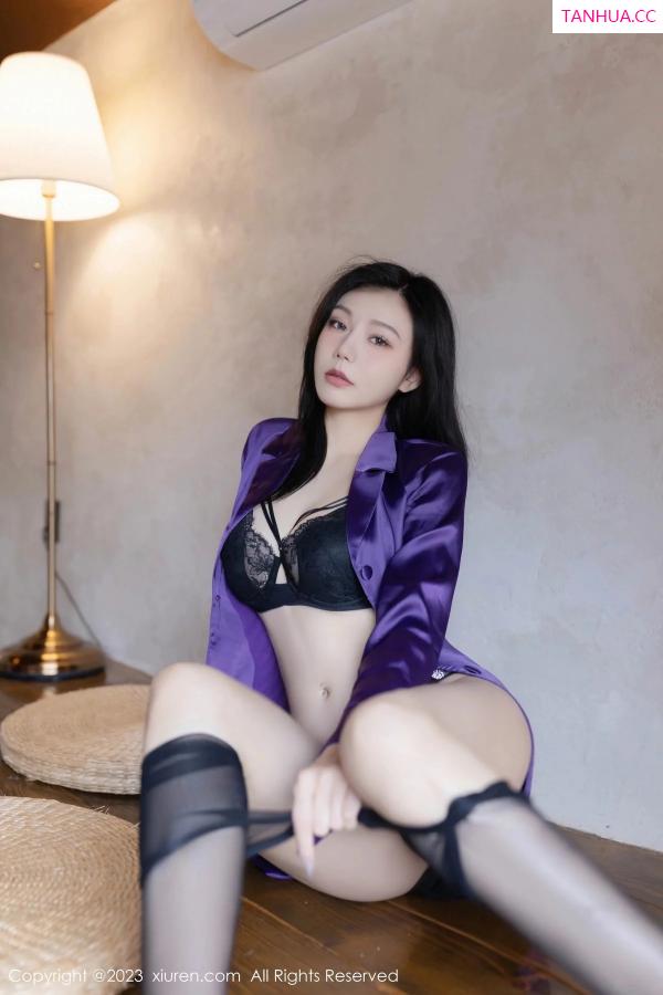 安然Maleah  [XiuRen]高清写真图 2023.12.12 No.7798 安然anran 黑丝美腿第48张图片